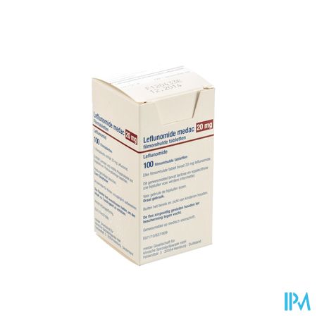 Leflunomide Medac Filmomh Tabl 100 X 20mg