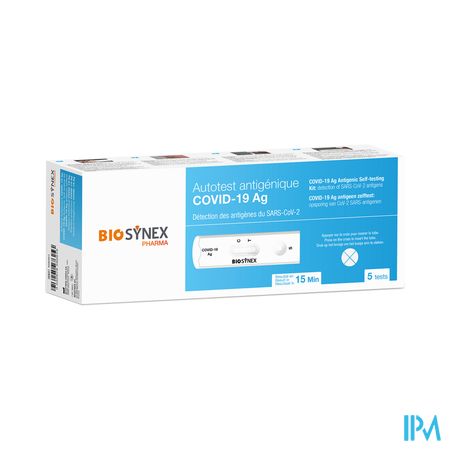 Biosynex Covid 19 A/genes Bss Self-test 5