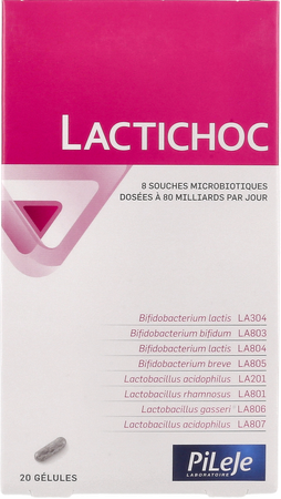 Lactichoc Caps 20 2