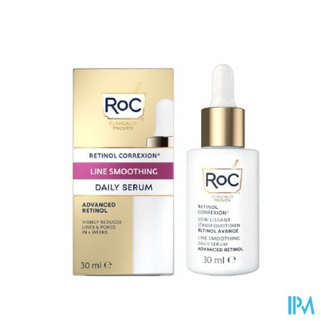 Roc Retinol Correx.line Smooth.daily Serum Fl 30ml 4