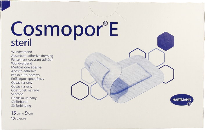 Cosmopor E Latexfree 15x9cm 10 P/s 2