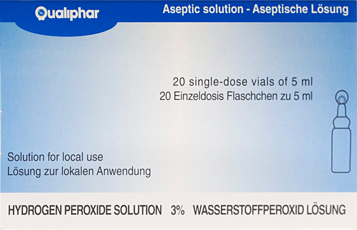 Eau Oxygene 3% Qualiphar 125ml 3