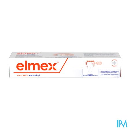 Elmex A/caries Z/menthol Tandpasta Tube 75ml