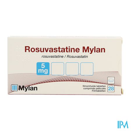 Rosuvastatine Viatris 5mg Filmomh Tabl 28 3