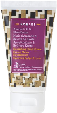 Korres Kb Handcr Voedend Almond Oil-sheabutter75ml 2
