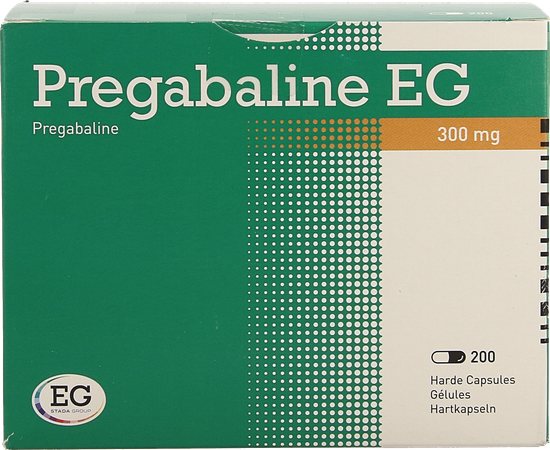 Pregabaline EG 300Mg Harde Caps Blist. 200 X 300Mg 1