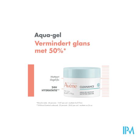 Avene Cleanance Matterende Aqua Gel 50ml 9