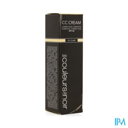 Les Couleurs De Noir Cc Cream Ip30 01 Clair 30ml