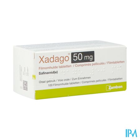 Xadago 50mg Comp Pell 100 X 50mg