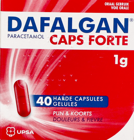 Dafalgan Caps Forte 1g Caps 40 1