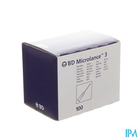 Bd Microlance 3 Aig.27g 1/2 Rb 0,4x13mm Gris 1