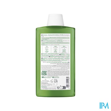 Klorane Capil. Sh Brandnetel 400ml Nf 3