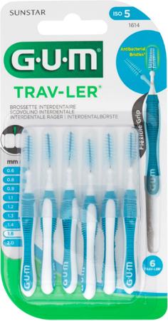 Gum Trav-ler Interdent.borsteltje 1,6mm 6 1614m6