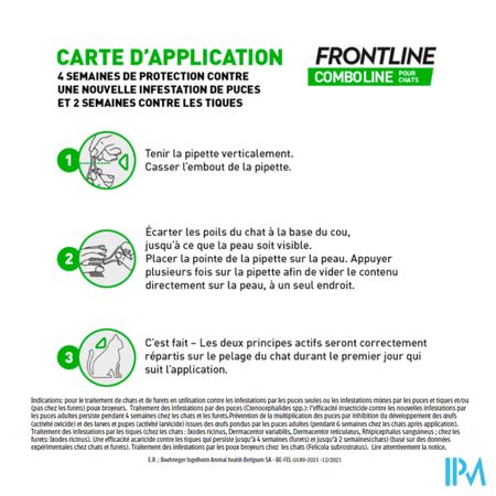 Frontline Combo Line Cat 6x0,5ml 4