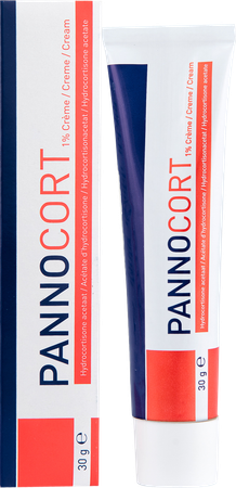 Pannocort Creme Derm 1% Hydrocortisone  30g 7