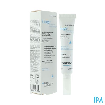 Tinge Acne Spot Correcteur Tube 20ml 2