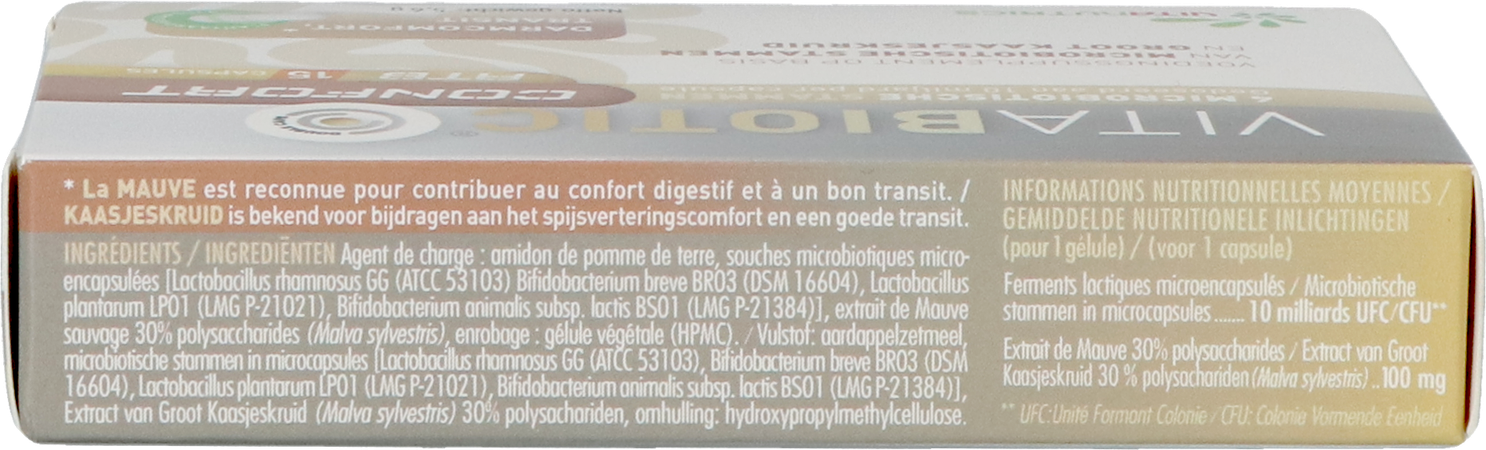 Vitabiotic Confort Atb V-caps 15 6