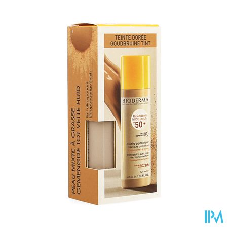 Bioderma Photoderm Nude Touch Spf50+ Goud 40ml