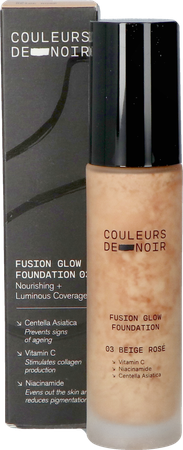 Couleurs De Noir Fus.glow Fdt 03 B. Rose 30ml 5
