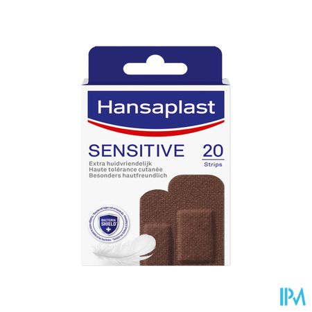 Hansaplast Pansements Sensitive Dark 20