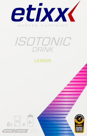 Etixx Isotonic Lemon Pdr 8x35g 1