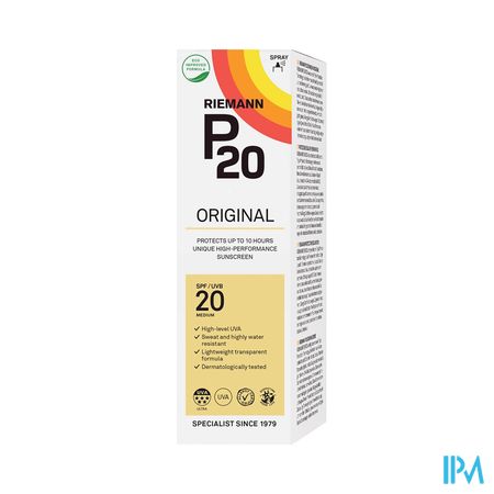 P20 Spray Solaire Spf20 85ml