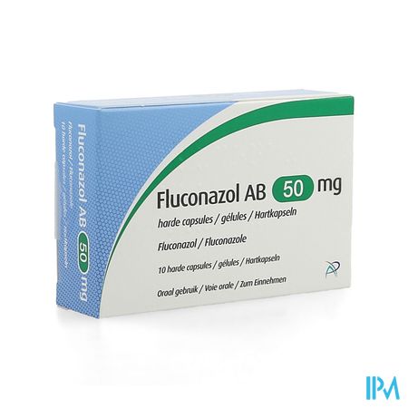 Fluconazol Ab 50mg Caps Durs 10