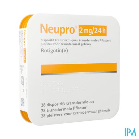 Neupro 2mg/24u transderm. pleister (28)