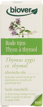 Rode Tijm Ess Olie Eco 10ml Biov 2