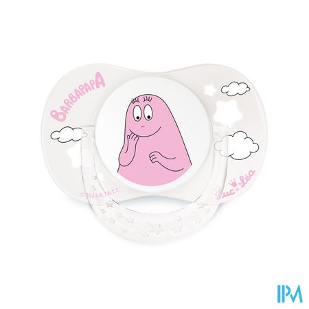 Luc&lea Duo Fopspeen Phys 0-6m Barbapapa Ring 2 4