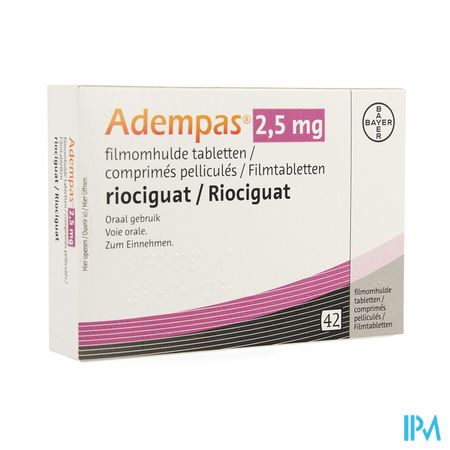 Adempas 2.5 mg filmomh. tabl. 42