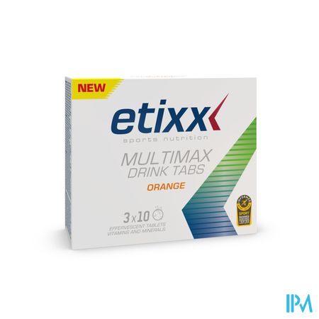 Etixx Multimax Drink Orange Tube Comp 3x10