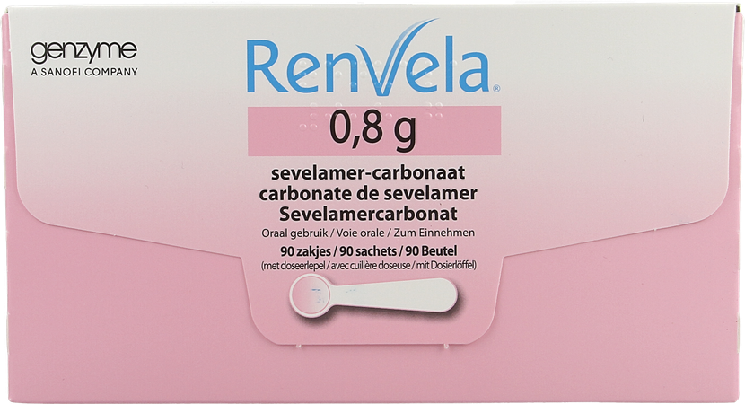 Renvela 0,8g Pdr Susp Buvable Sachet 90 1