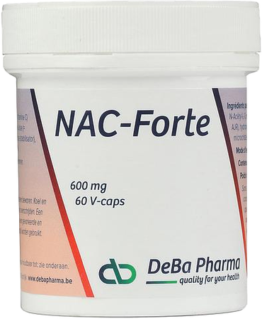 Nac N-acet.l Cyst. Forte Caps 60 Deba 3