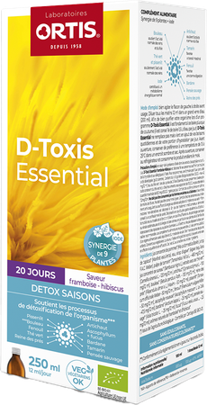 D Toxis Essential Detox Saisons Bio 250ml 1