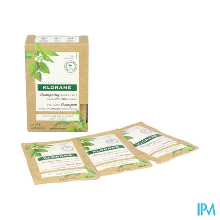 Klorane Capil. Masker Reinigend Brandnetel 8x3g 6