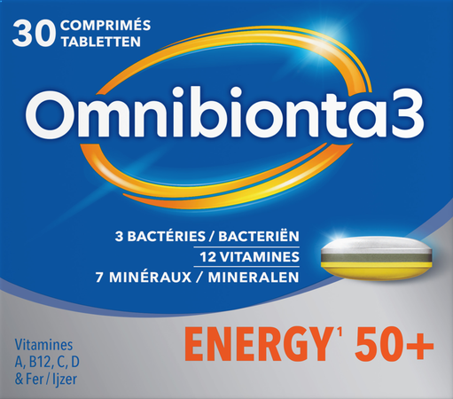 Omnibionta 3 Energy 50+ Tabl 30 1