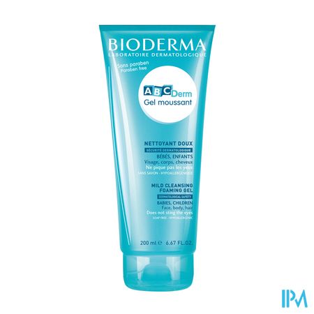 Bioderma Abcderm Schuimende Gel 200ml