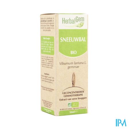 Herbalgem Wollige Sneeuwbal Maceraat 50ml