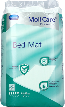 Molicare Pr Bed Mat 5d 60x60 30 P/s 1