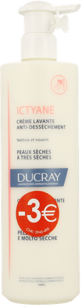 Ducray Ictyane Wascreme 400ml Promo -3€ 1