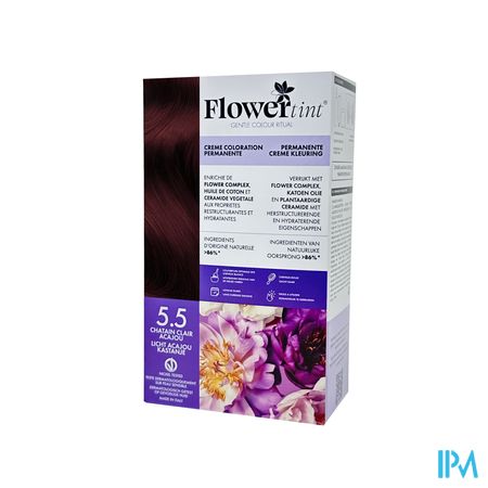 Flowertint Chatain Clair Acajou 5.5 140ml 1