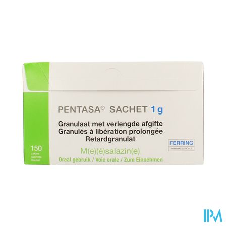 Pentasa Sach Gran 150 X 1g 1