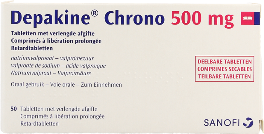 Depakine Chrono 500 Blister 5 X 10 2