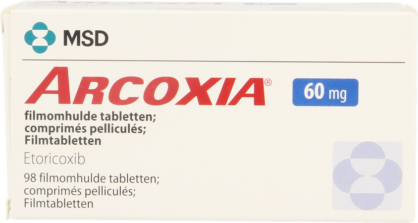 Arcoxia 60mg Comp 98 1
