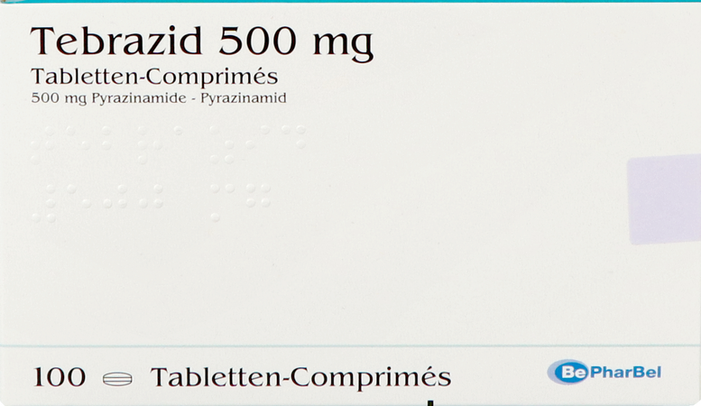 Tebrazid Comp 100 X 500mg 1