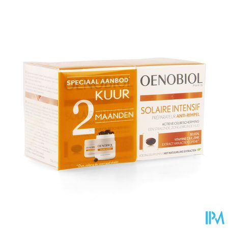 OENOBIOL SOLAIRE INTENSIF KUUR ANTI-RIMPEL 2x30 CAPS