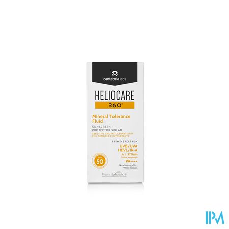 Heliocare 360° Mineral Tolerance Fluid Ip50 50ml