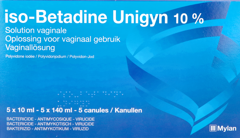 Iso Betadine Unigy 10% Sol Vaginale Fl 5x10ml Nf 1