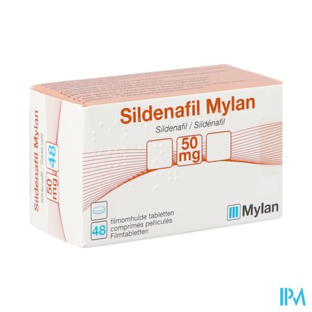 Sildenafil Viatris 50mg Filmomh Tabl 48